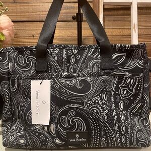 Vera Bradley Stellar paisley Lighten Up Everything Organizer Tote bag NWT